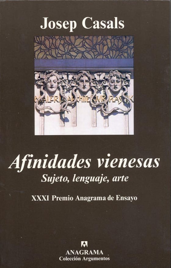 Portada de Afinidades vienesas, de Josep Casals