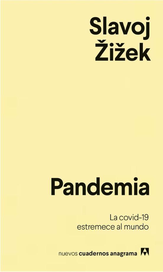 Portada de Pandemia, de Slavoj Zizek