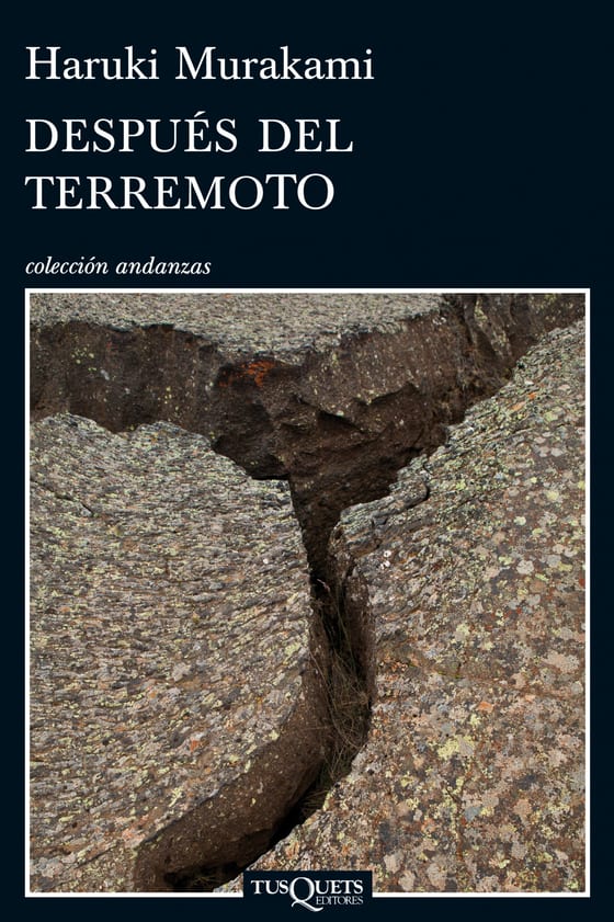 Portada de Después del terremoto, de Haruki Murakami
