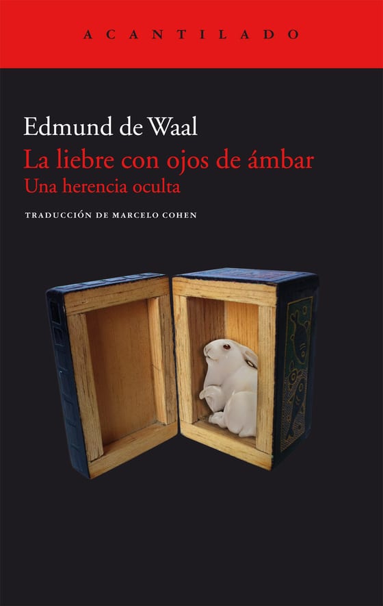 Portada de La liebre con ojos de ámbar, de Edmund de Waal