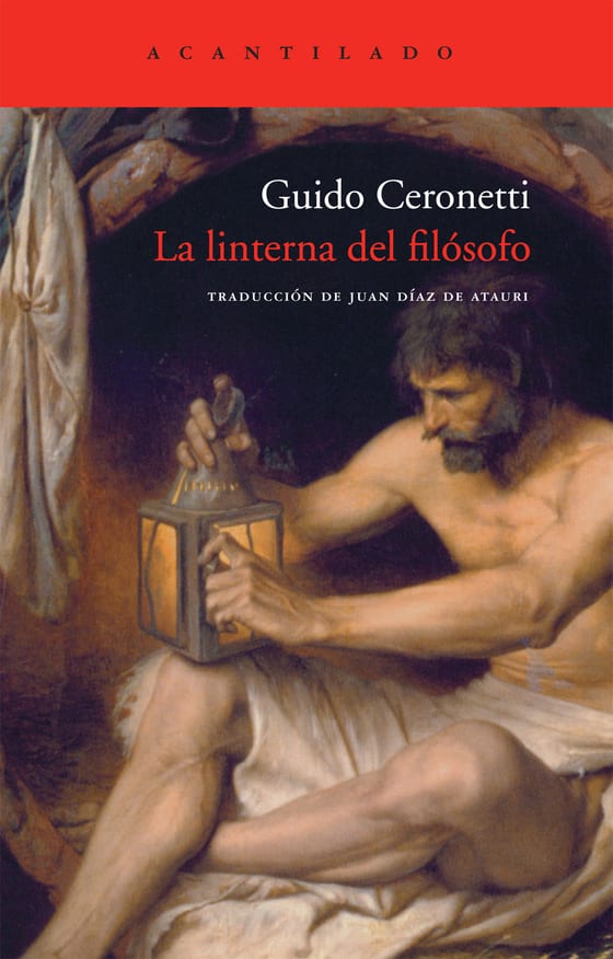 Coberta de La linterna del filósofo, de Guido Ceronetti