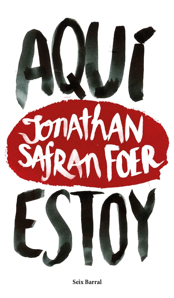 Portada de Aquí estoy, de Jonathan Safran Foer