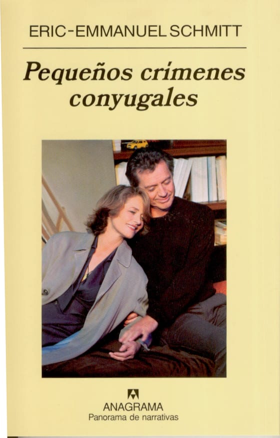 Portada de Pequeños crímenes conyugales, de Eric-Emmanuel Schmitt