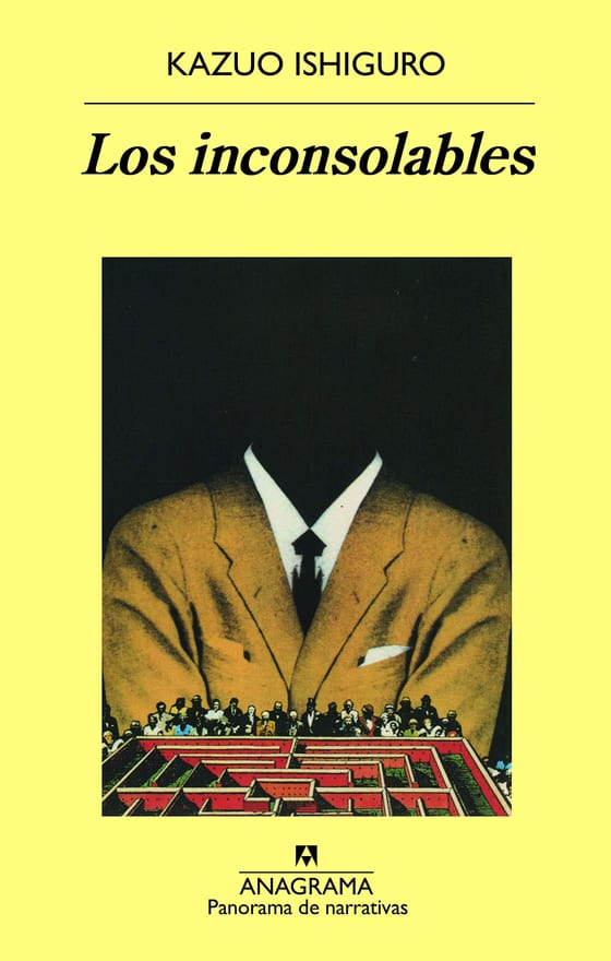 Coberta de Los inconsolables, de Kazuo Ishiguro