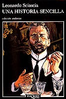 Portada de Una historia sencilla, de Leonardo Sciascia