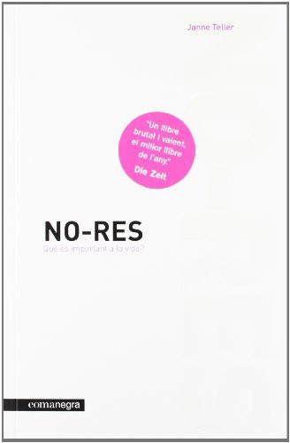 Portada de No-res, de Janne Teller