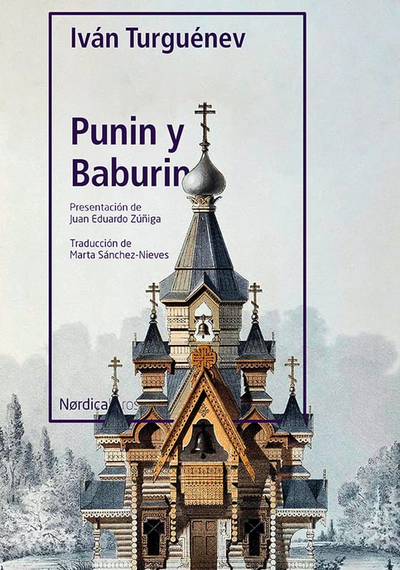 Coberta de Punin y Baburin, de Iván Turguénev