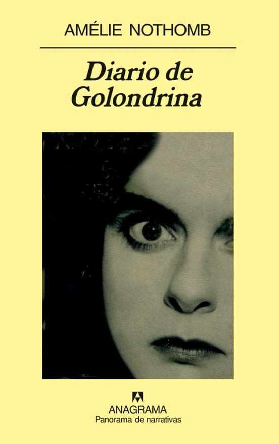 Portada de Diario de golondrina, de Amélie Nothomb
