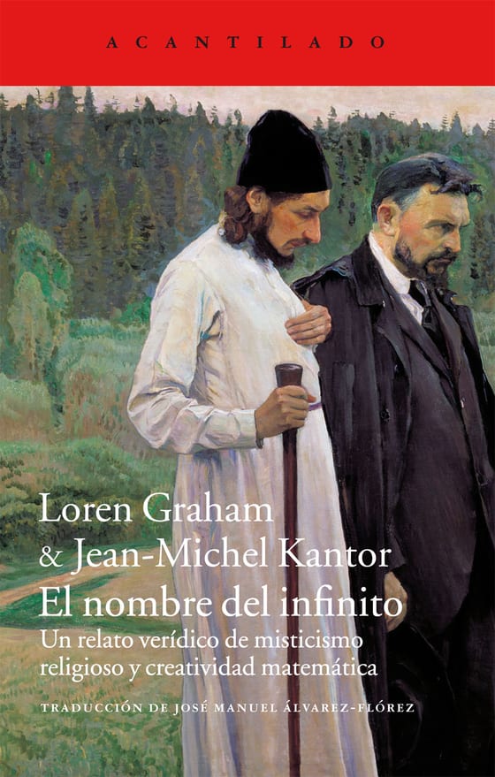 Portada de El nombre del infinito, de Loren Graham y Jean-Michel Kantor