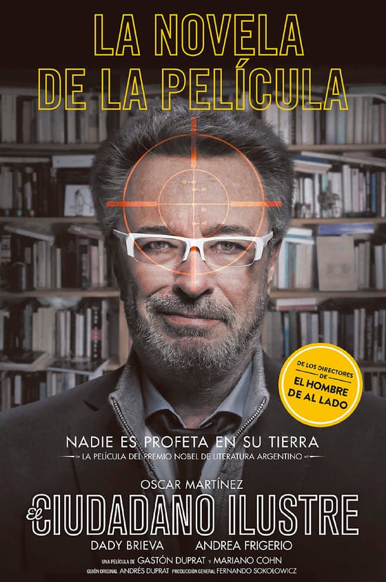 Portada de El ciudadano ilustre, de Daniel Mantovani