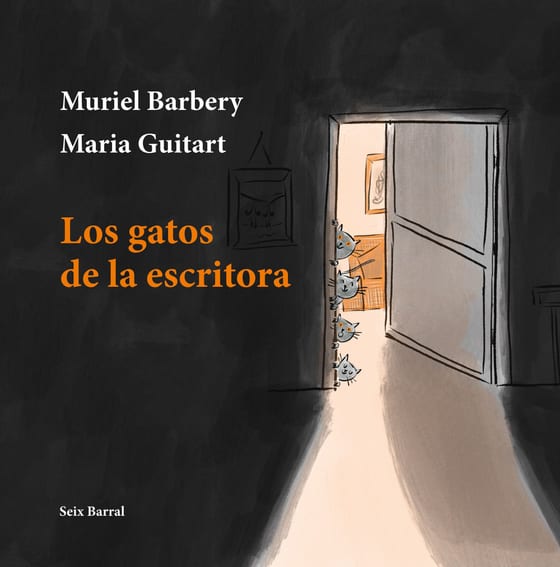 Portada de Los gatos de la escritora, de Muriel Barbery y Maria Guitart Ferrer