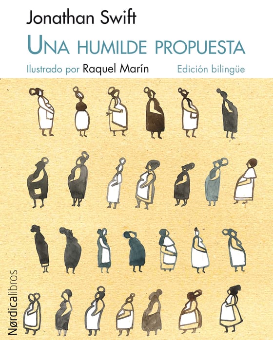 Coberta de Una humilde propuesta, de Jonathan Swift