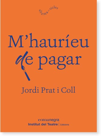 Coberta de M’hauríeu de pagar, de Jordi Prat y Coll