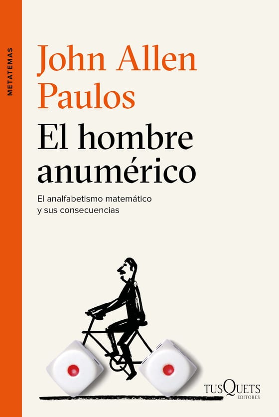 Coberta de El hombre anumérico, de John Allen Paulos