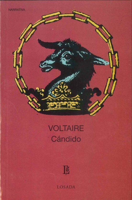 Portada de Cándido, de Voltaire