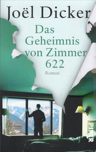 Portada de L'énigme de la chambre 622, de Joel Dicker
