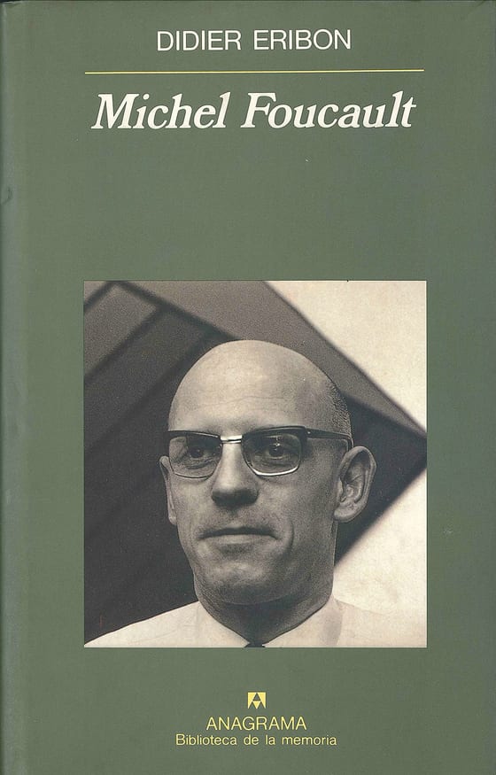 Portada de Michel Foucault, de Didier Eribon