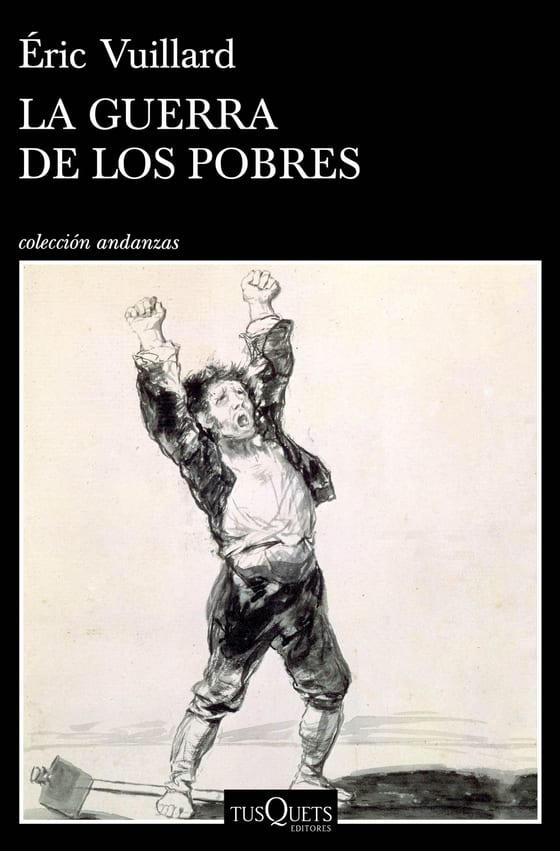 Portada de La guerra de los pobres, de Éric Vuillard
