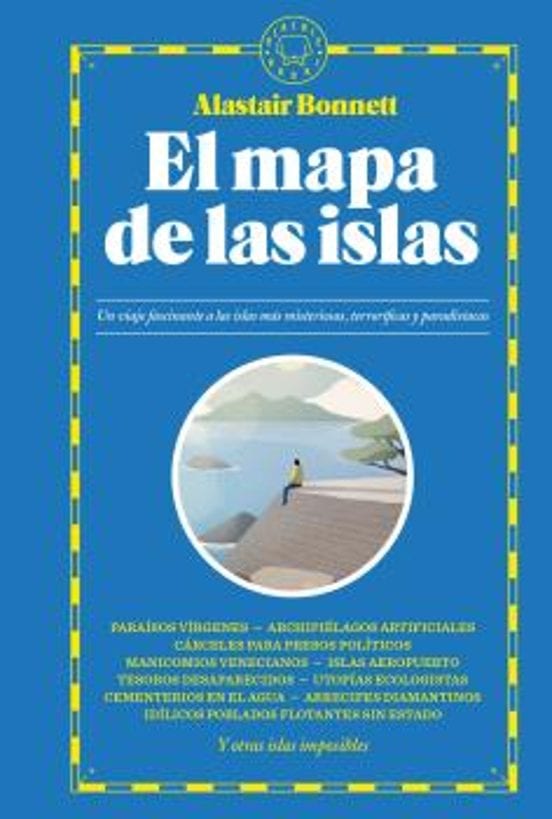Portada de El mapa de las islas, de Alastair Bonnett