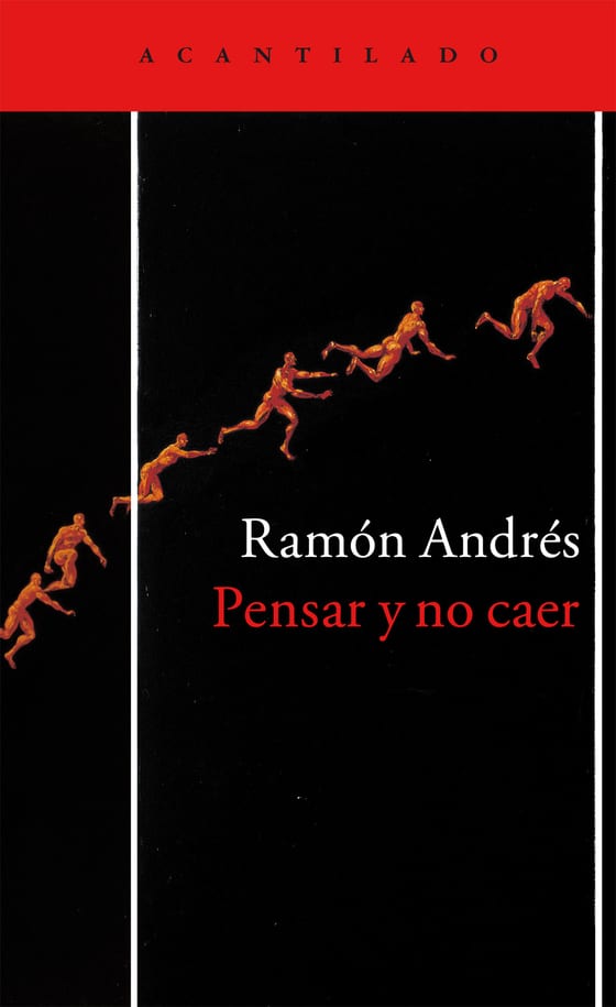 Coberta de Pensar y no caer, de Ramón Andrés