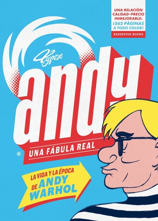 Portada de Andy. Una fábula real, de Typex