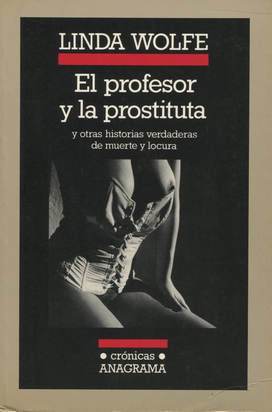 Coberta de El profesor y la prostituta, de Linda Wolfe
