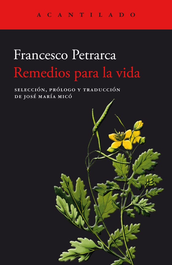 Coberta de Remedios para la vida, de Francesco Petrarca