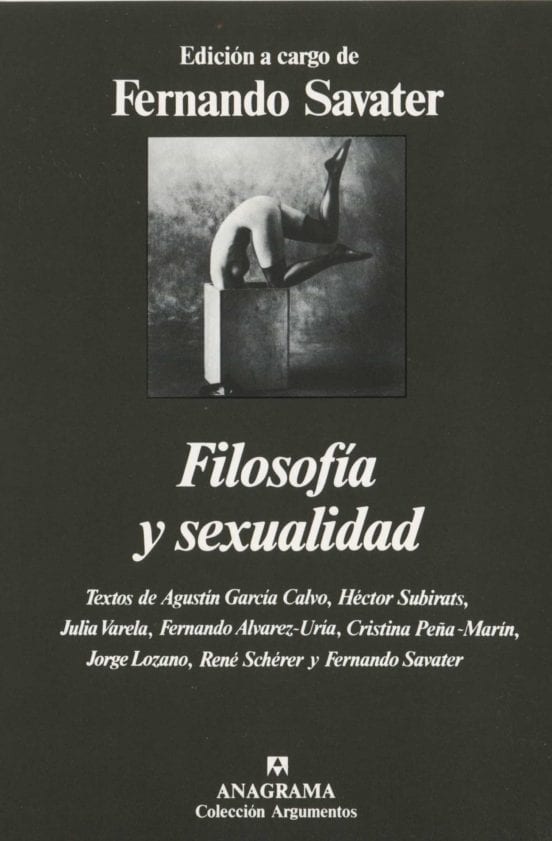 Portada de Filosofía y sexualidad, de Fernando (ed) Savater