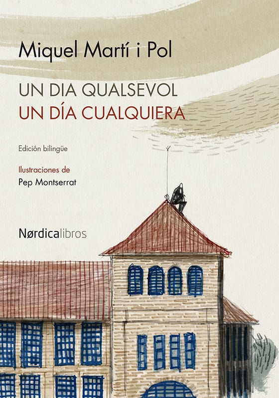 Coberta de Un dia qualsevol / Un día cualquiera, de Miquel Martí i Pol