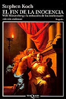 Portada de El fin de la inocencia, de Stephen Koch